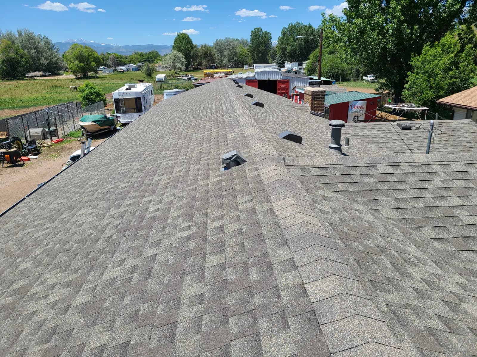 After: Full tear-off and new architectural shingles